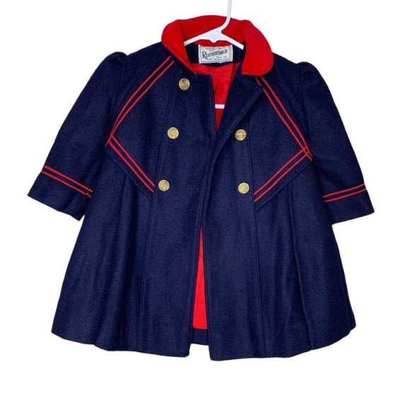 Rothschild Jackets & Coats Vintage Rothschild Girls Size 2 Navy